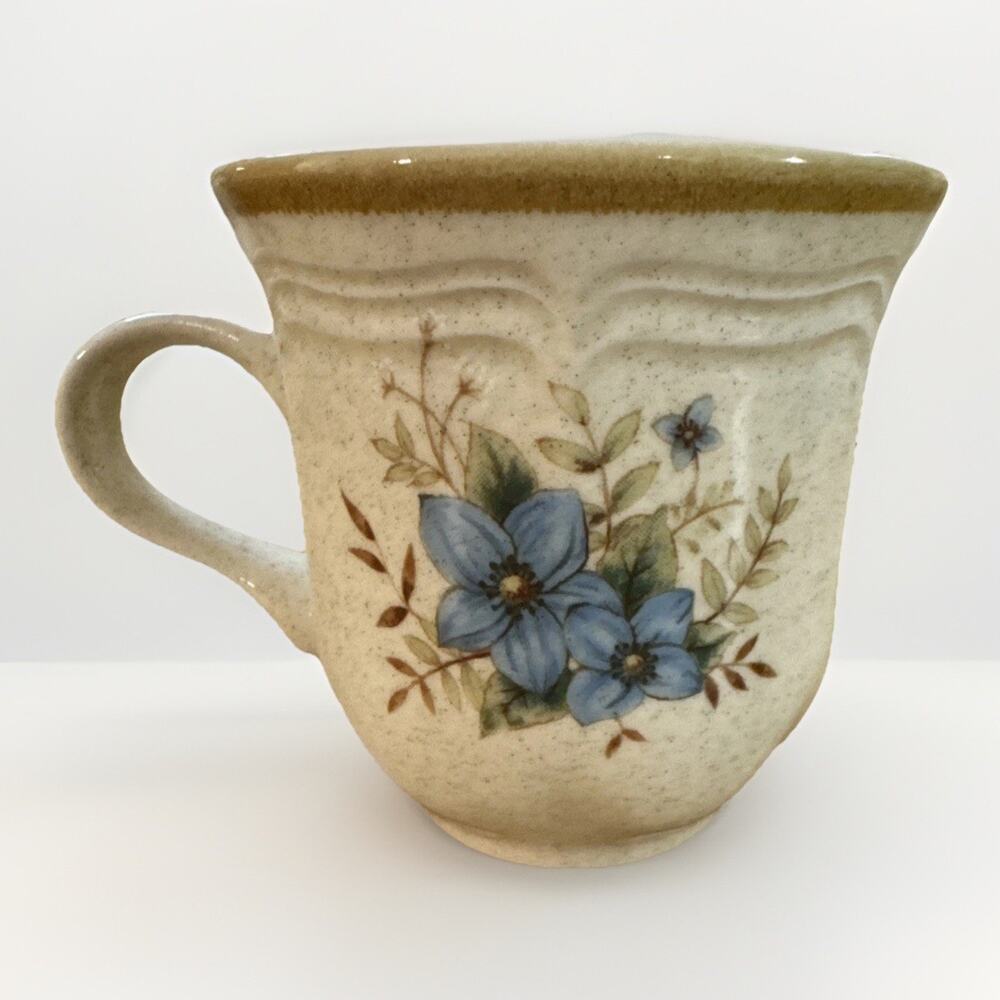 Set of 6 - Vintage Mikasa Garden Club Day Dreams Tea Cup - Mug EC 461 Japan MINT - Picture 2 of 6